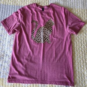 Gildan Softstyle Heather Pink T-Shirt